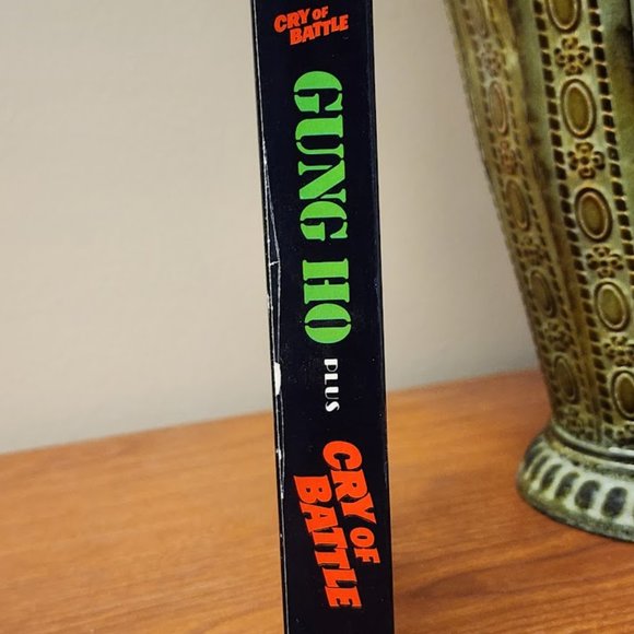 Gung Ho/Cry Of Battle - 1986 Goodtimes Double Feature VHS - Picture 2 of 4